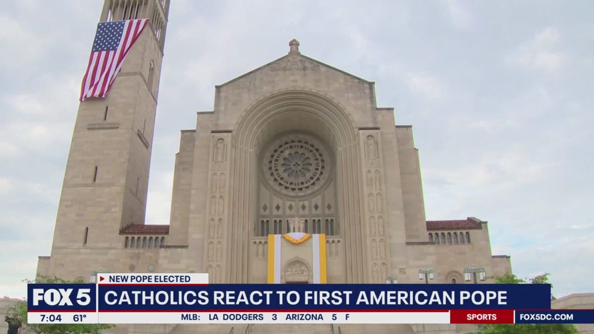 Robert Prevost celebrated by DC Catholics
